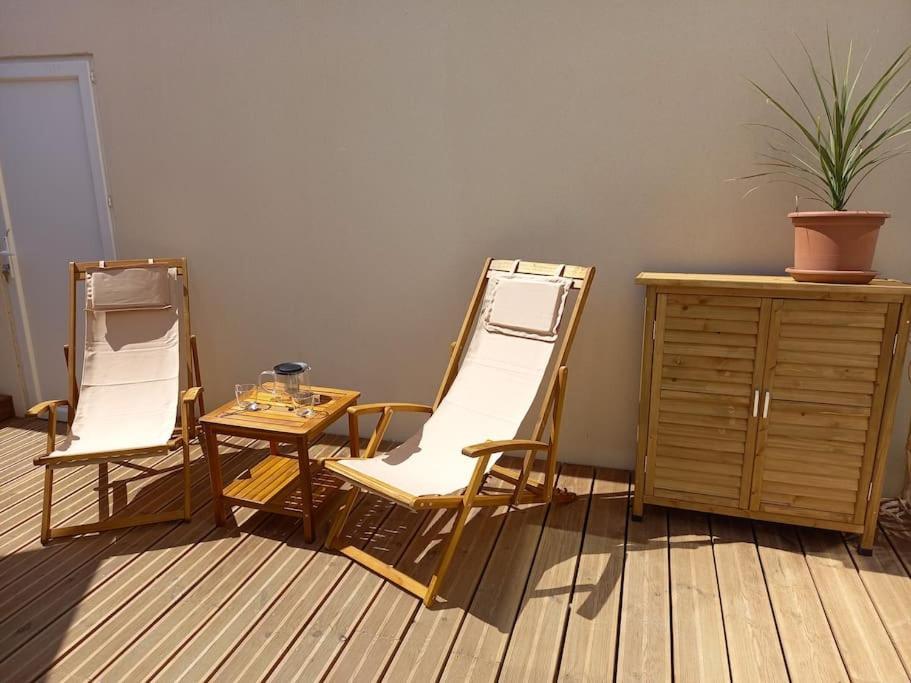 Appartement 100 M2 Terrasse Piscine Gruissan Buitenkant foto
